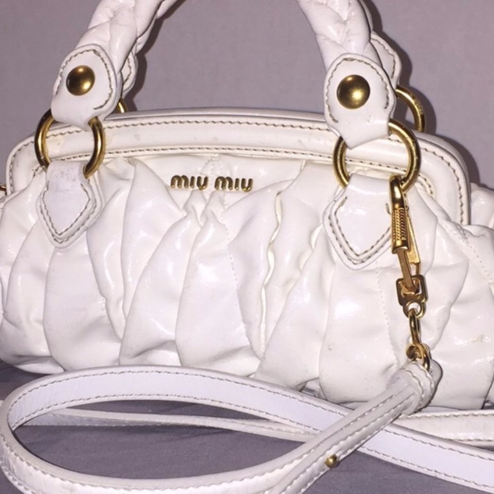 MIU MIU cross body bag very rare leather